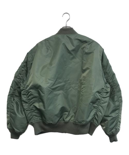 AVIREX（アヴィレックス）AVIREX (アヴィレックス) リバーシブルMA-1ジャケット グリーン サイズ:XLの古着・服飾アイテム