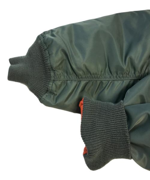 AVIREX（アヴィレックス）AVIREX (アヴィレックス) リバーシブルMA-1ジャケット グリーン サイズ:XLの古着・服飾アイテム