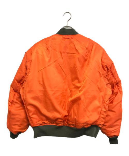 AVIREX（アヴィレックス）AVIREX (アヴィレックス) リバーシブルMA-1ジャケット グリーン サイズ:XLの古着・服飾アイテム
