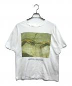 MELO GRANOメログラーノ）の古着「アートＴシャツ」｜ホワイト