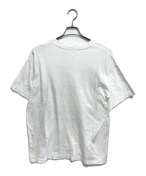 MELO GRANO（メログラーノ）MELO GRANO (メログラーノ) アートＴシャツ ホワイト サイズ:XLの古着・服飾アイテム