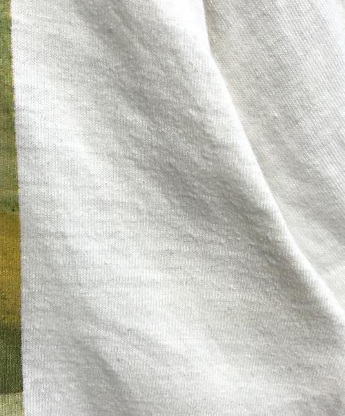 MELO GRANO（メログラーノ）MELO GRANO (メログラーノ) アートＴシャツ ホワイト サイズ:XLの古着・服飾アイテム