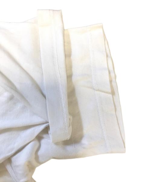 COMME des GARCONS HOMME（コムデギャルソン オム）COMME des GARCONS HOMME (コムデギャルソン オム) ロゴVネックTシャツ ホワイト サイズ:不明の古着・服飾アイテム