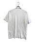 COMME des GARCONS HOMME (コムデギャルソン オム) ロゴVネックTシャツ ホワイト サイズ:不明：20000円