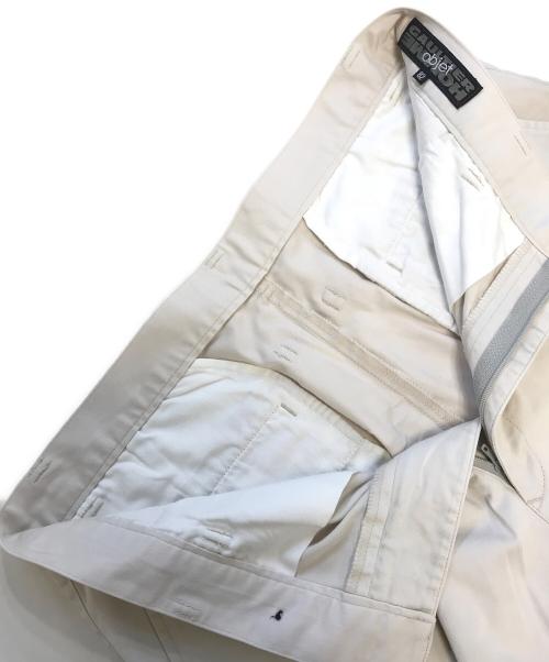 Jean Paul Gaultier homme（ジャンポールゴルチェオム）Jean Paul GAULTIER HOMME (ジャンポールゴルチェオム) パンツ ホワイト サイズ:83の古着・服飾アイテム