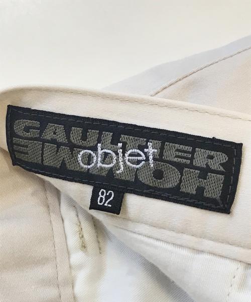 Jean Paul Gaultier homme（ジャンポールゴルチェオム）Jean Paul GAULTIER HOMME (ジャンポールゴルチェオム) パンツ ホワイト サイズ:83の古着・服飾アイテム