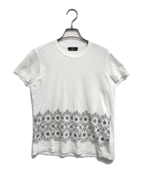 tricot COMME des GARCONS（トリココムデギャルソン）tricot COMME des GARCONS (トリココムデギャルソン) Tシャツ ホワイト サイズ:表記なしの古着・服飾アイテム