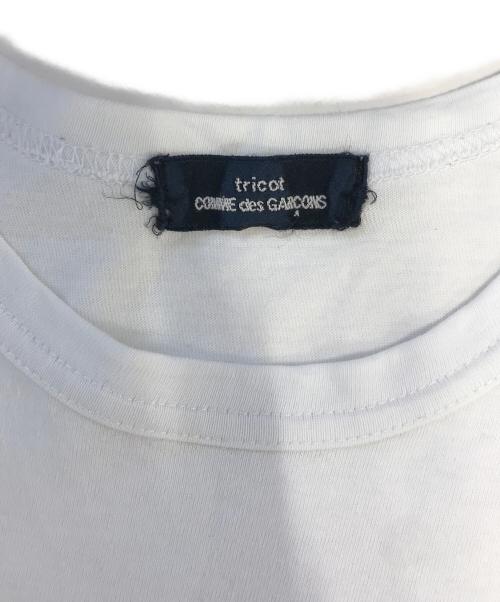 tricot COMME des GARCONS（トリココムデギャルソン）tricot COMME des GARCONS (トリココムデギャルソン) Tシャツ ホワイト サイズ:表記なしの古着・服飾アイテム
