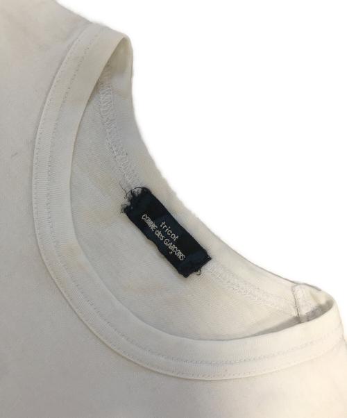 tricot COMME des GARCONS（トリココムデギャルソン）tricot COMME des GARCONS (トリココムデギャルソン) Tシャツ ホワイト サイズ:表記なしの古着・服飾アイテム