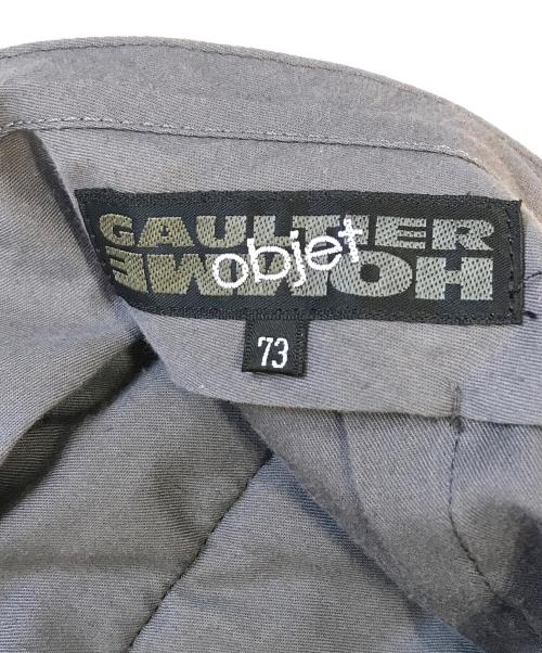 Jean Paul Gaultier homme（ジャンポールゴルチェオム）Jean Paul Gaultier homme (ジャンポールゴルチェオム) スラックス ブラック サイズ:73の古着・服飾アイテム