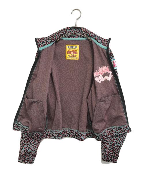 Hysteric Glamour（ヒステリックグラマー）Hysteric Glamour (ヒステリックグラマー) Women's Vinyl Junkie Track Jacket ブルー サイズ:Freeの古着・服飾アイテム
