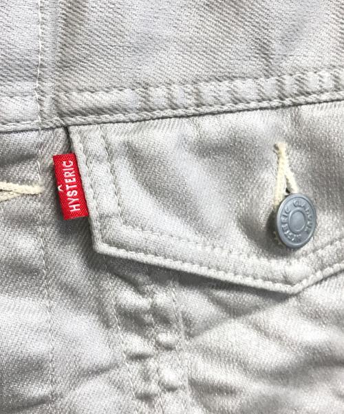 Hysteric Glamour（ヒステリックグラマー）Hysteric Glamour (ヒステリックグラマー) メタリックデニムセットアップ グレー サイズ:Sの古着・服飾アイテム