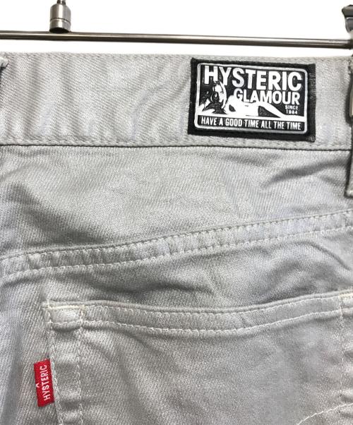 Hysteric Glamour（ヒステリックグラマー）Hysteric Glamour (ヒステリックグラマー) メタリックデニムセットアップ グレー サイズ:Sの古着・服飾アイテム