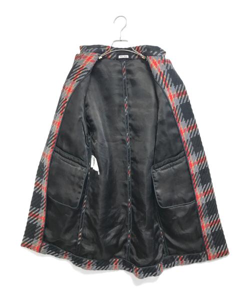 MIU MIU（ミュウミュウ）MIU MIU (ミュウミュウ) コート ブラック サイズ:36の古着・服飾アイテム