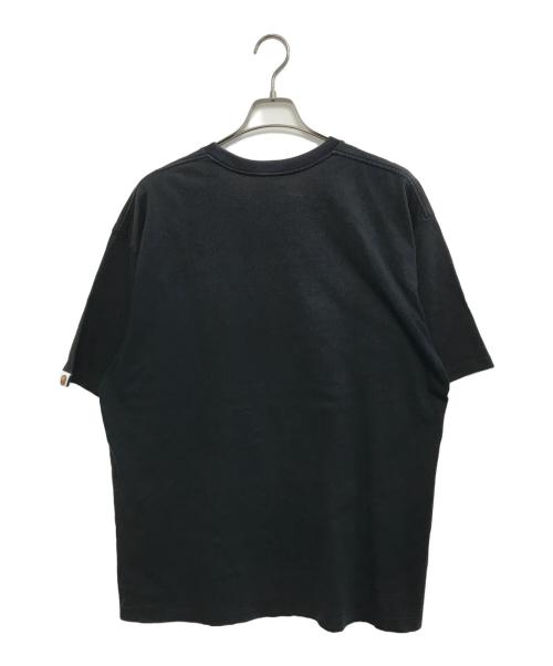 A BATHING APE（アベイシングエイプ）A BATHING APE (アベイシングエイプ) プリントTシャツ ブラック サイズ:3XLの古着・服飾アイテム