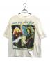 EAST COAST（イースト・コースト）の古着「90sJIMMY PAGE Robert Plant(ジミー・ペイジ＆ロバート・プラント)ツアーTシャツ」｜アイボリー
