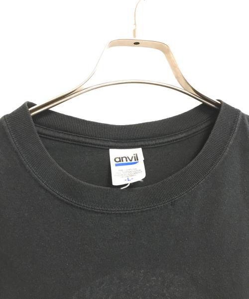 anvil（アンヴィル）anvil (アンヴィル) 00s LIONEL RICHIE(ライオネル・リッチー)プリントTシャツ ブラック サイズ:Lの古着・服飾アイテム