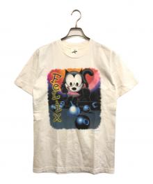 CRONIES（クロウニーズ）の古着「FELIX(フェリックス)キャラクターTシャツ」｜ホワイト