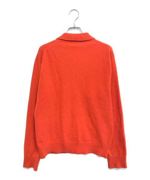 Y's（ワイズ）Y's (ワイズ) ニットシャツ レッド サイズ:表記なしの古着・服飾アイテム