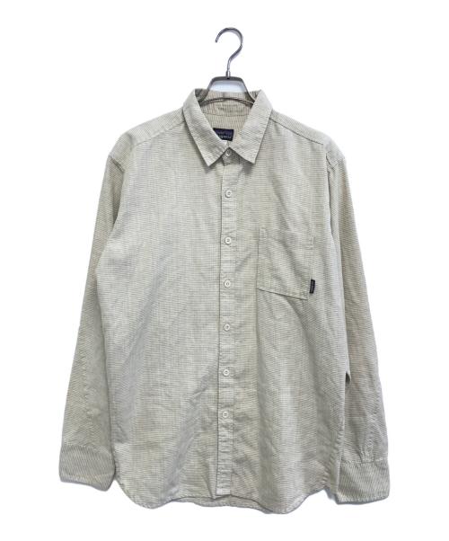 Patagonia（パタゴニア）Patagonia (パタゴニア) ヘンプカバレロシャツ ベージュ サイズ:Lの古着・服飾アイテム