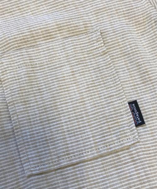 Patagonia（パタゴニア）Patagonia (パタゴニア) ヘンプカバレロシャツ ベージュ サイズ:Lの古着・服飾アイテム