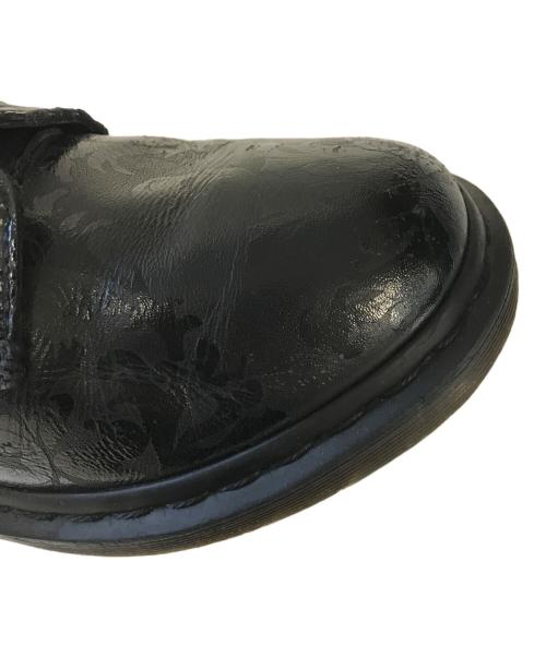 Dr.Martens（ドクターマーチン）Dr.Martens (ドクターマーチン) スカルプリント8ホールブーツ ブラック サイズ:UK4/EU37の古着・服飾アイテム