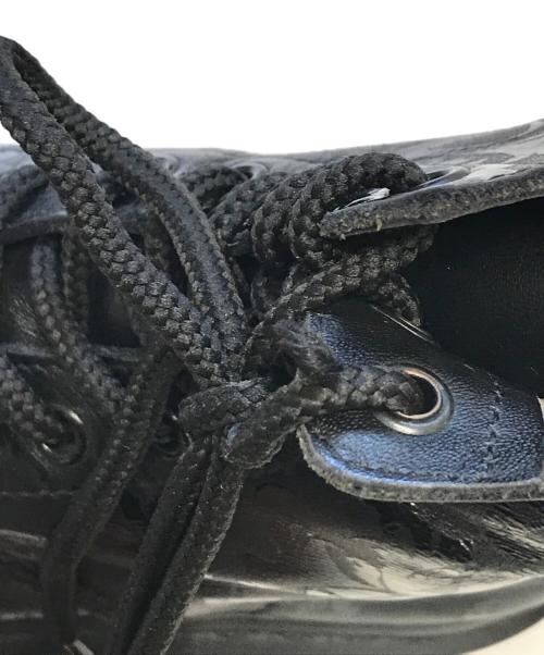 Dr.Martens（ドクターマーチン）Dr.Martens (ドクターマーチン) スカルプリント8ホールブーツ ブラック サイズ:UK4/EU37の古着・服飾アイテム