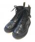 Dr.Martens（ドクターマーチン）の古着「スカルプリント8ホールブーツ」｜ブラック