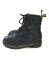 Dr.Martens (ドクターマーチン) スカルプリント8ホールブーツ ブラック サイズ:UK4/EU37：12000円