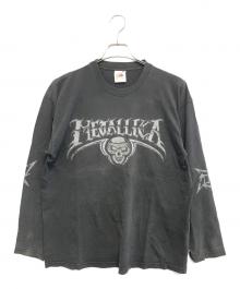 FRUIT OF THE LOOM（フルーツオブザルーム）の古着「ロングスリーブTシャツ」｜ブラック