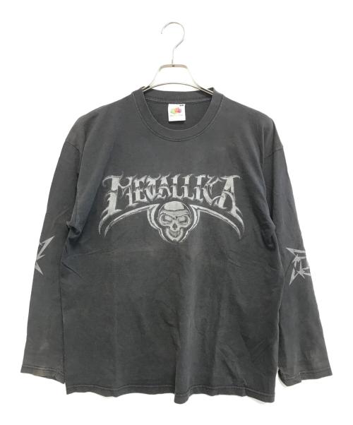 FRUIT OF THE LOOM（フルーツオブザルーム）FRUIT OF THE LOOM (フルーツオブザルーム) ロングスリーブTシャツ ブラック サイズ:Lの古着・服飾アイテム
