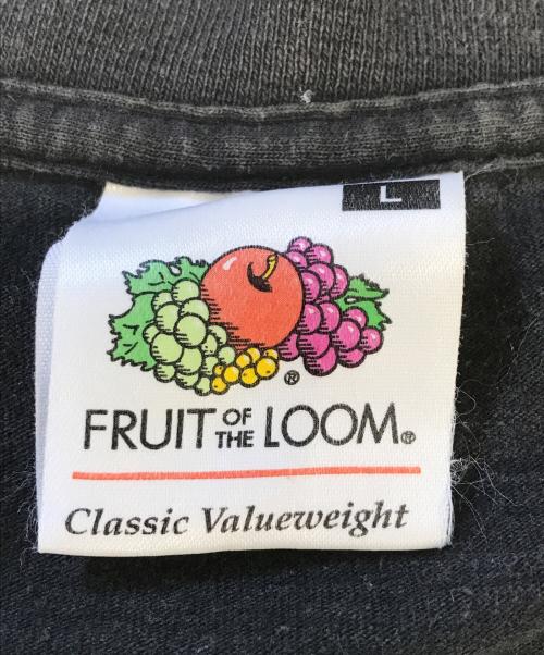 FRUIT OF THE LOOM（フルーツオブザルーム）FRUIT OF THE LOOM (フルーツオブザルーム) ロングスリーブTシャツ ブラック サイズ:Lの古着・服飾アイテム