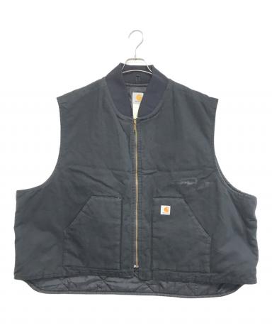 中古・古着通販】CarHartt (カーハート) ダックベスト ブラック サイズ