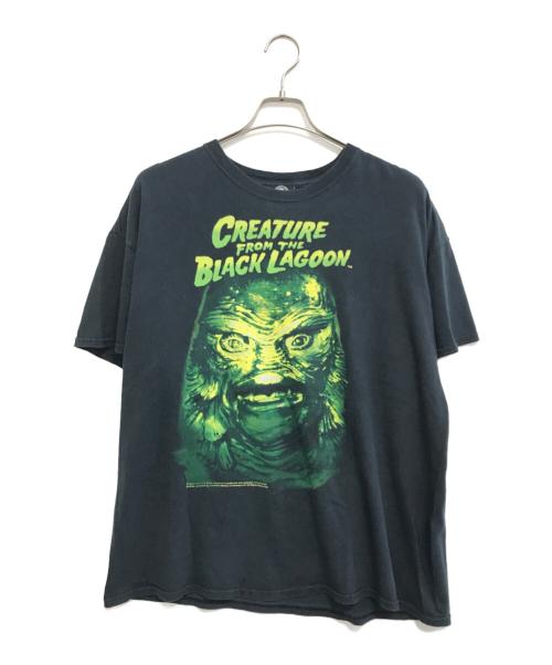 UNIVERSAL STUDIOS（ユニバーサルスタジオ）UNIVERSAL STUDIOS (ユニバーサルスタジオ) Creature from the Black Lagoon(クリーチャー・フロム・ザ・ブラック・ラグーン)ムービープリントTシャツ ブラック サイズ:XLの古着・服飾アイテム