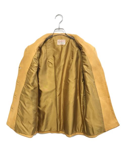 JANSHA TANNING CO.（ジャンシャ タニング コー）JANSHA TANNING CO. (ジャンシャ タニング コー) ディアスキンレザージャケット イエロー サイズ:表記なしの古着・服飾アイテム