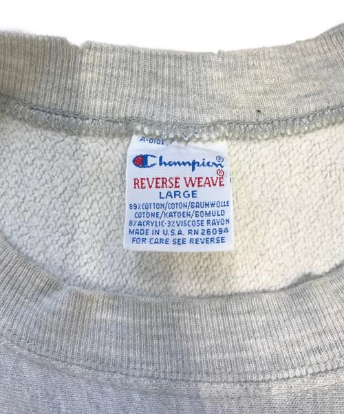 Champion（チャンピオン）Champion (チャンピオン) リバースウィーブスウェット グレー サイズ:LARGEの古着・服飾アイテム