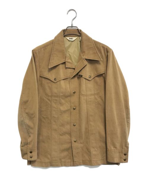 LEE（リー）LEE (リー) ウエスタンシャツジャケット ブラウン サイズ:Mの古着・服飾アイテム