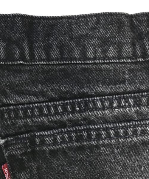 LEVI'S（リーバイス）LEVI'S (リーバイス) 550 後染めブラックデニム ブラック サイズ:W33 L32の古着・服飾アイテム