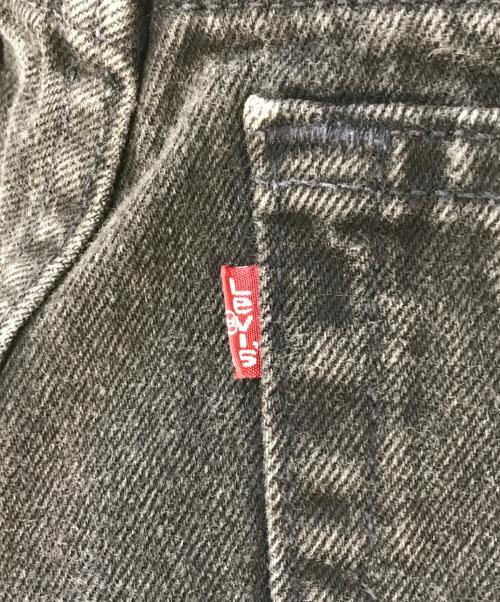 LEVI'S（リーバイス）LEVI'S (リーバイス) 550 後染めブラックデニム ブラック サイズ:W33 L32の古着・服飾アイテム