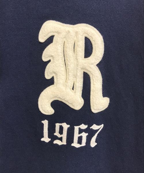 POLO RALPH LAUREN（ポロ・ラルフローレン）POLO RALPH LAUREN (ポロ・ラルフローレン) フーデットベースボールジャケット ネイビー サイズ:XXLの古着・服飾アイテム