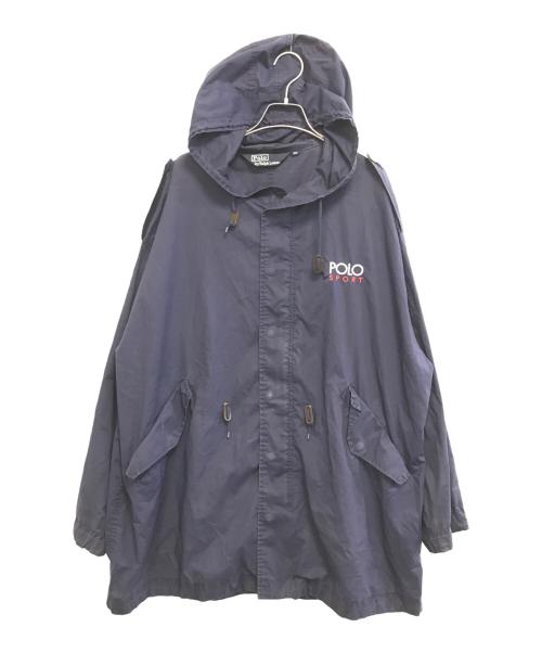 POLO SPORT（ポロスポーツ）POLO SPORT (ポロスポーツ) フーデッドジャケット ネイビー サイズ:100の古着・服飾アイテム
