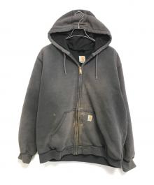 CarHartt（カーハート）の古着「ジップパーカー」｜ブラック