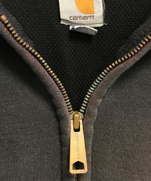 CarHartt（カーハート）CarHartt (カーハート) ジップパーカー ブラック サイズ:Lの古着・服飾アイテム