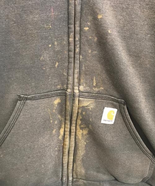 CarHartt（カーハート）CarHartt (カーハート) ジップパーカー ブラック サイズ:Lの古着・服飾アイテム