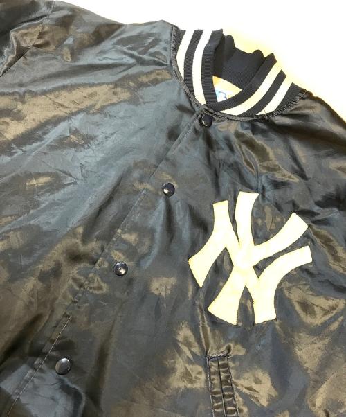 MLB（エムエルビー）MLB (エムエルビー) スタジャン ネイビー サイズ:LARGEの古着・服飾アイテム