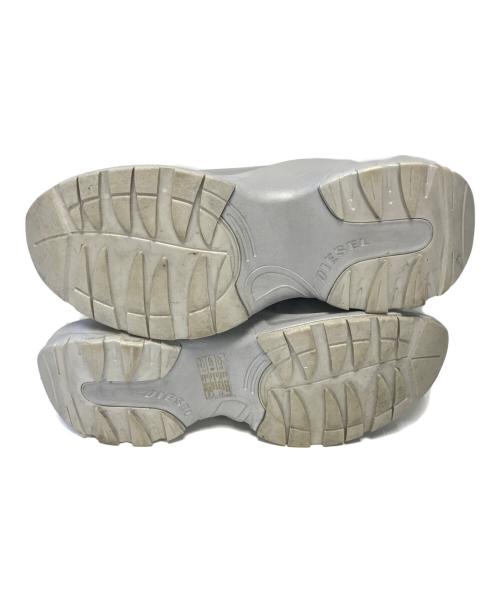 DIESEL（ディーゼル）DIESEL (ディーゼル) S D-RUNNER Mule X シルバー サイズ:US8.5/EU41/CM26.5の古着・服飾アイテム