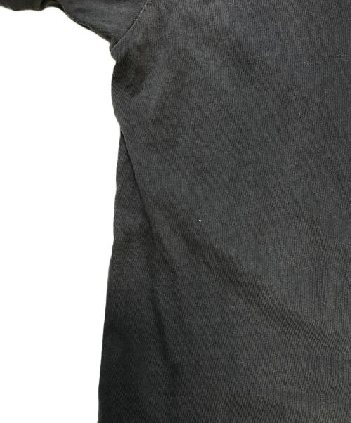 maison kitsune（メゾンキツネ）maison kitsune (メゾンキツネ) ダブルフォックスヘッドパッチ クラシック Tシャツ ブラック サイズ:Mの古着・服飾アイテム