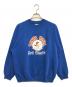 キャラクタースウェット（キャラクタースウェット）の古着「90s PEANUTS(ピーナッツ) キャラクタースウェット」｜ブルー