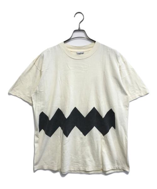 ONEITA（オニータ）ONEITA (オニータ) プリントTシャツ ホワイト サイズ:XLの古着・服飾アイテム