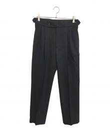 Needles（ニードルズ）の古着「Tucked Side Tab Trouser」｜ブラック
